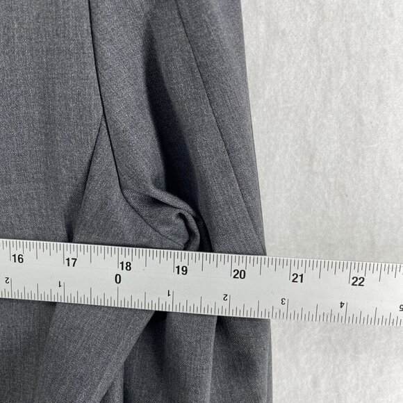 Joseph Abboud Blazer Jacket Mens 36S Gray Notched Lapel Fully Lined Suit Coat - Picture 3 of 10